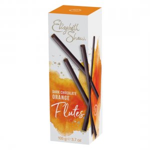 Flûtes au Chocolat à l Orange Elizabeth Shaw - 105 g