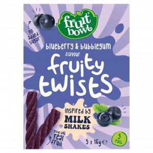 Fruit Bowl Fruity Twist Myrtille & Bubblegum - 80g