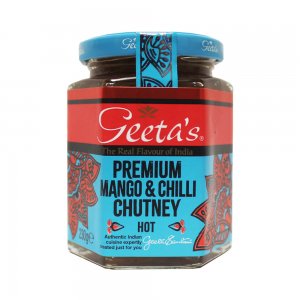 Chutney Mangue & Piment Fort Geeta's - 230g