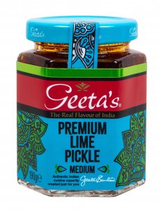 Pickles de Citron Vert Premium Geeta's - 190g
