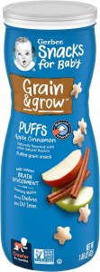 Gerber Graduates Puffs - Pomme Cannelle - 42 g