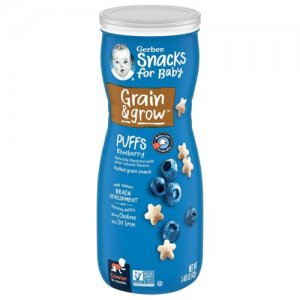 Gerber Graduates Puffs Myrtille - 42 g