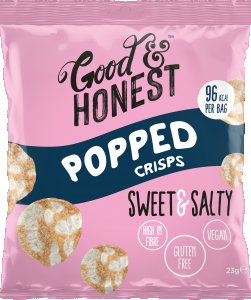 Chips Soufflées Sucré & Salé Good & Honest - 23 g