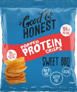 Chips Protéinées Sweet BBQ Good & Honest - 23 g