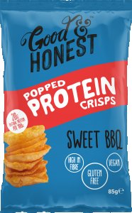Chips Protéinées Sweet BBQ Good & Honest - 85 g