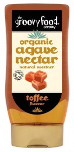 Nectar d'Agave Saveur Toffee (Caramel Beurre) The Groovy Food Co - 250 ml