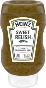 Sweet Relish Heinz (Format Squeeze) - 360 g