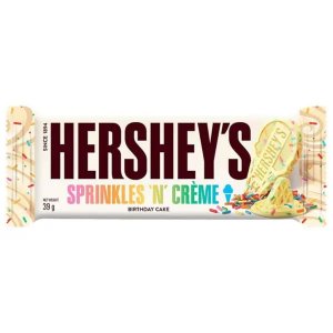 Barre Hershey's Sprinkles Birthday Cake - Boîte de 24 x 39 g