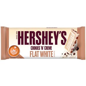 Barre Hershey's King Size Cookies 'N' Cream Flat White - 90 g