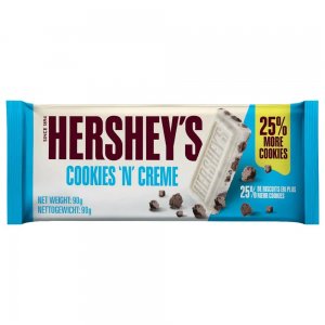 Barre Hershey's King Size Cookies 'N' Cream - 24 x 90 g