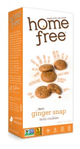 Cookies Ginger Snap (Gingembre) Sans Gluten HomeFree - 144 g