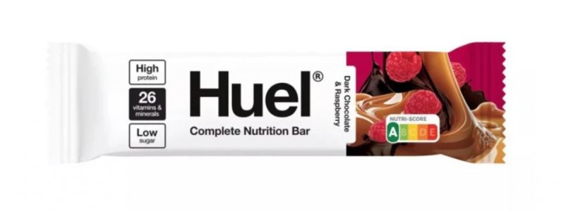 Barre Huel Chocolat Noir & Framboise - 51 g