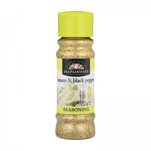 Assaisonnement Citron et Poivre Noir Ina Paarman - 12 x 200 g