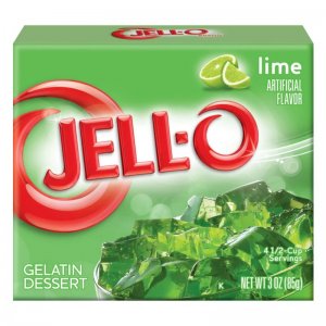 Préparation Gelatine au Citron Vert Jell-O - 85 g