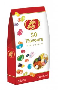 Boîte Cadeau Jelly Belly 50 Saveurs (Gable Box) - 200 g