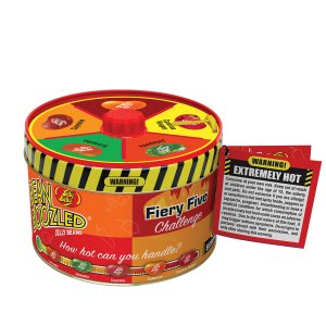 Boîte Métallique BeanBoozled Flaming Five Spinner - 95 g