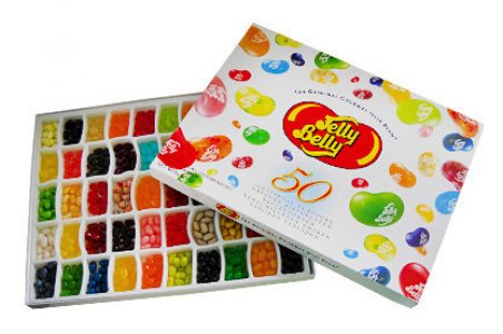 Coffret Cadeau Prestige Jelly Belly 50 Saveurs - 600 g