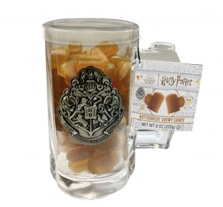 Jelly Belly Harry Potter Butterbeer Glass Mug 6 x 225g