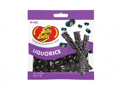 Sachet Jelly Belly Réglisse (Liquorice) - 70 g