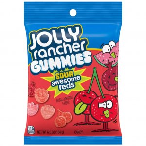 Jolly Rancher Gummies Sour Awesome Reds - 184 g