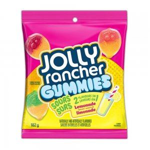 Jolly Rancher Misfits Citronnade Acide (2 Saveurs en 1) - 182 g
