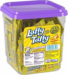 Seau Laffy Taffy Banane - 145 pièces