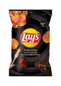 Chips Lay's Sweet & Smokey American BBQ - 105 g