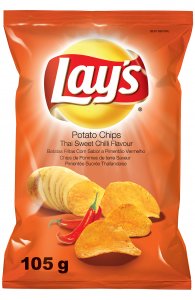 Lays LARGE Crisps Thai Sweet Chilli 20 x 105g