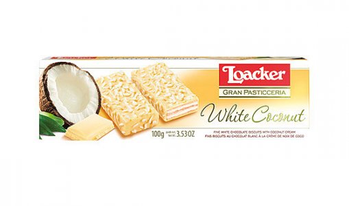 Loacker Patisseria White Coconut 12 x 100g