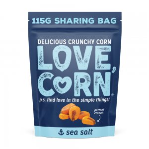Love Corn LARGE Sea Salt 6 x 115g