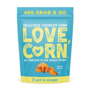 Love Corn Salt & Vinegar  10 x 45g