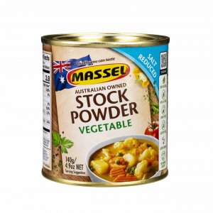 Bouillon Poudre Légumes Teneur Réduite en Sel Massel - 140 g