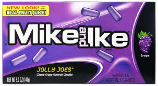 Mike & Ike Jolly Joes (Raisin) - Format Cinéma 120 g