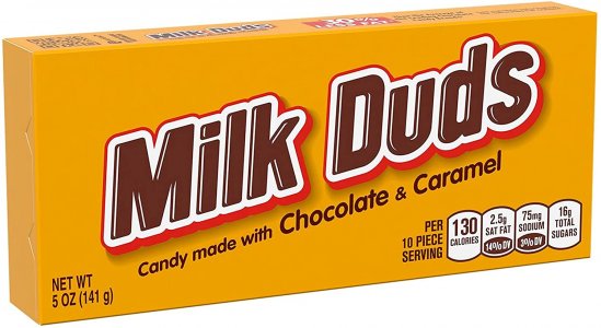 Milk Duds Chocolat & Caramel - Boîte 141 g