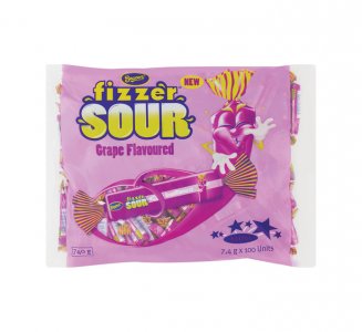 Mini Fizzer Sours Grape 20 x 100s