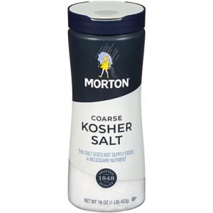 Morton Kosher Salt 12 x 453g (16oz)