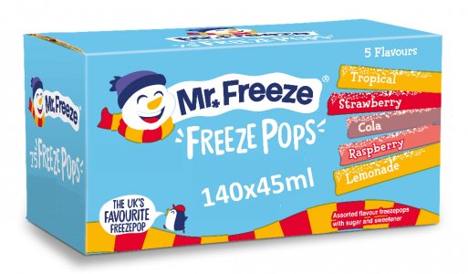 Mr Freeze Individuels (Vrac) - Boîte de 140 unités