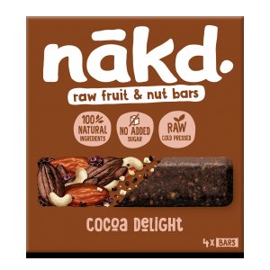 Nakd Bars MULTIPACK Cocoa Delight 12 x 4 x 35g 