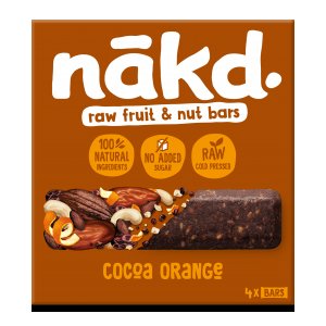 Nakd Bars MULTIPACK Cocoa Orange 12 x 4 x 35g 