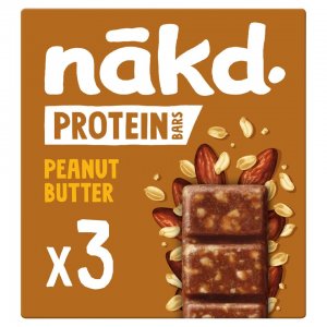 Multipack Barres Nakd Protein Beurre de Cacahuète - 3 x 45 g