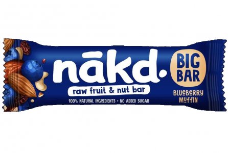 Barre Nakd Big Bar Blueberry Muffin - 45 g