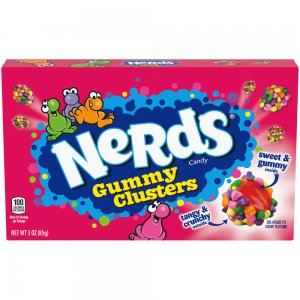 Nerds Gummy Clusters Rainbow - Format Cinéma (Theater Box) 85 g
