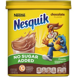 Poudre Chocolatée Nesquik Sans Sucre - 453,5 g