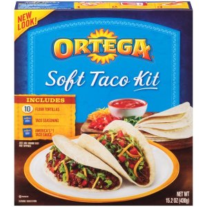 Kit de Dîner Tacos Souples Ortega - 430 g