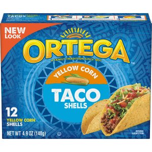 Ortega Yellow Taco Shell 6 x 140g (4.9oz)