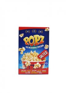 Popcorn Popz Salé pour Micro-ondes - 3 x 90 g