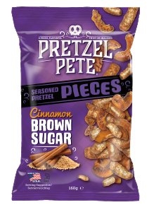 Pretzel Pete Cinnamon Brown Sugar 8 x 160g