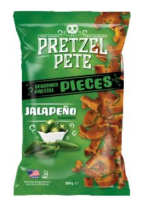 Pretzel Pete Jalapeno 8 x 160g