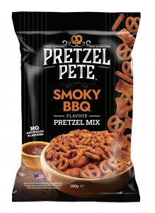 Mélange de Bretzels Pretzel Pete Smoky BBQ - 160 g