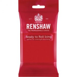 Pâte à Sucre Renshaw Rouge Coquelicot - 250 g